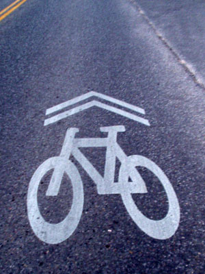 Shared Lane Marking - Sharrow Shared Lane Marking - Sharrow