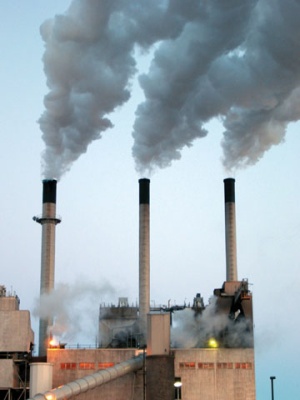 Coal Plant Smokestacks Coal Plant Smokestacks