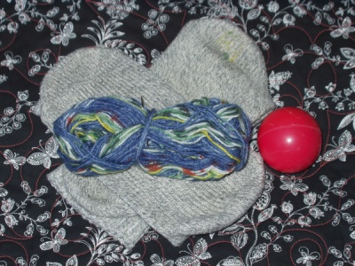 Darning wool socks Darning wool socks