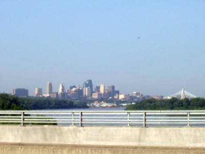 Southwest Chief - Downtown Kansas City, MO from the Chouteau Bridge